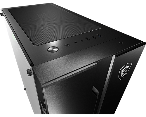 Корпус MSI MAG Vampiric 010, Midi Tower, ATX, Black, 2x3.5"/2x2.5", 2xUSB, USB3.0