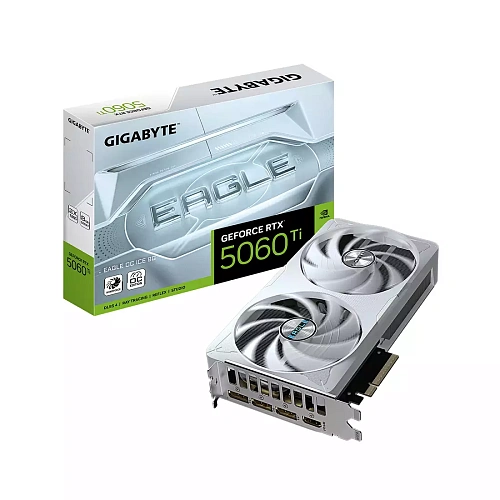 Видеокарта Gigabyte (GV-N506TEAGLEOC ICE-8GD) RTX5060Ti EAGLE OC ICE 8G