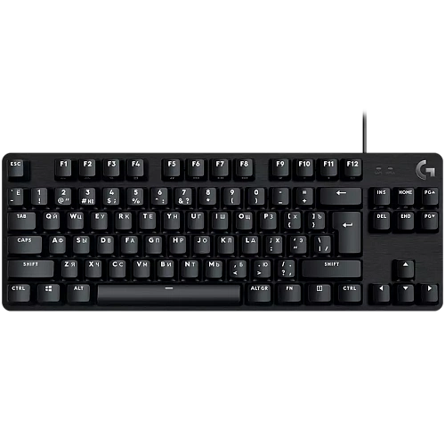 Клавиатура Logitech G413 TKL SE, Black, Wired, Gaming, Multimedia, RGB-Backlight, USB