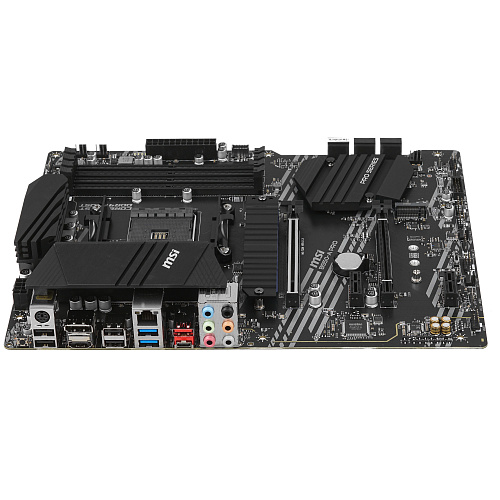 Матплата MSI B550-A PRO, AM4, ATX, 4DDR-4, 2xPCI-Ex16, 6SATA, 2xM.2, HDMI, DP, 15USB