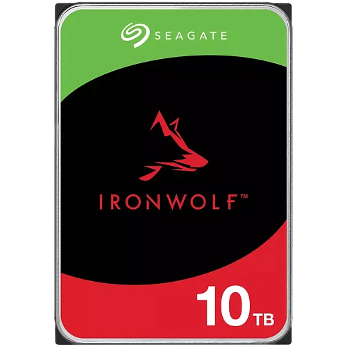 Жесткий диск для NAS систем 10Tb HDD Seagate IronWolf SATA 6Gbit/s 3.5" 7200 rpm 256Mb ST10000VN000
