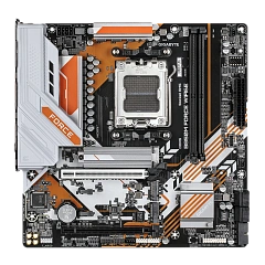 Матплата Gigabyte B850M Force WiFi6E, AM5, mATX, 2DDR-5, 2xPCI-Ex16, 4SATA, 3xM.2, HDMI, DP, 13USB