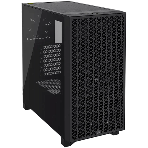 Corsair 3000D Tempered Glass Mid-Tower, Black