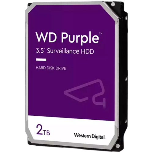 HDD 2TB WD Purple, 3.5", 5400rpm, SATA III, 64MB