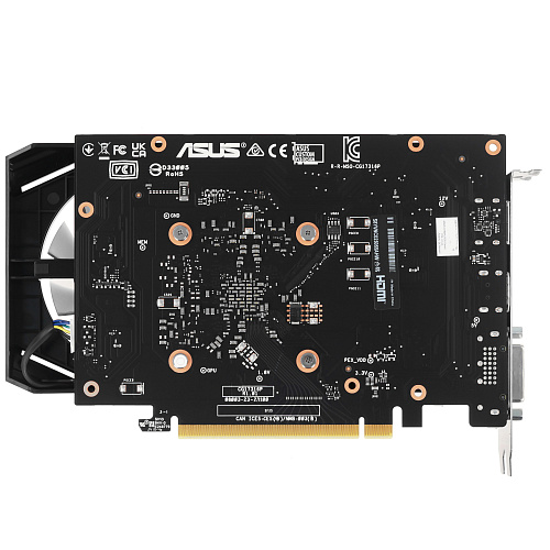 GF RTX3050, Asus Dual OC, 1537MHz/14000MHz, 96bit, 6GB GDDR6, DVI-D, HDMI, DP