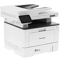 BM5100FDW (копир, принтер, цв. сканер, факс) (чб., A4, 40ppm, 512MB, 1.2GHz, 60-200 г/м2, 1200x1200 dpi, макс. 100т мес., двухсторонняя печать, DADF (50 листов), USB-fdp, PCL5e/6, PS, USB 2.0, Ethernet 10/100/1000, Wi-Fi, Scan to E-mail (PC, FTP, SMB, USB
