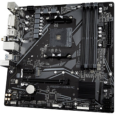 Матплата Gigabyte A520M DS3H AC, AM4, mATX, 4DDR-4, 1xPCI-Ex16, 4SATA, 1xM.2, HDMI, DP, DVI-D, 10USB