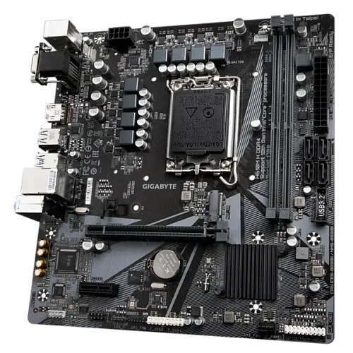 Матплата Gigabyte H610M H V3 DDR4, iH610, S1700, 2DDR-4, 1xPCI-Ex16/1х1, 4SATA, 1xM.2,VGA,HDMI,12USB