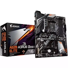 GIGABYTE MB ATX, AM4, A520, 4xDDR4, 2xPCIe x16, 3xPCIe x1, 1xM.2