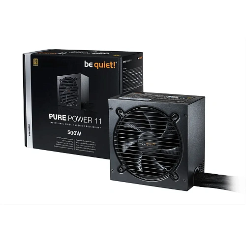 БП ATX 500W be quiet! Pure Power 11, Gold, 20+4/20+4+8/24+4/24+8, 12cm, 2x6+2p PCI-E