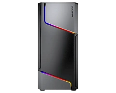 Корпус Cougar MX360 RGB, Midi Tower, ATX, Black, 2x3.5"/2x2.5", USB2.0, 2xUSB3.0, RGB