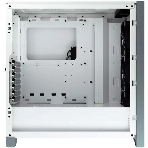 Corsair iCUE 4000X RGB Tempered Glass Mid-Tower, White