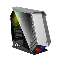 Корпус GameMax AutoBot, Full Tower, E-ATX, Black-Silver, 3x3.5"/3x2.5", 2xUSB2.0, 2xUSB3.0