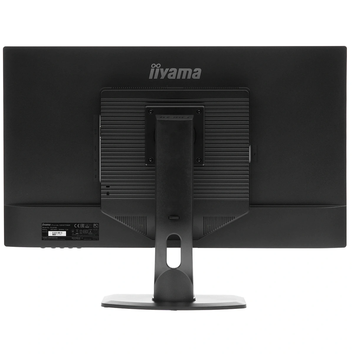 Монитор LCD 31.5'' 16:9 2560х1440(WQHD) IPS, 300cd/m2, 1200:1, 80M:1, 4ms, DVI, HDMI, DP, Height adj, Tilt, Swivel, Speakers, Audio out, 3Y, Black