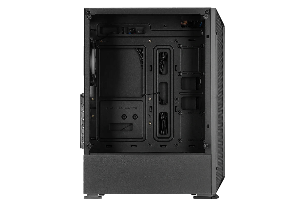 Корпус 2E Gaming Hunter GH1, Midi Tower, ATX, Black, 2x3.5"/2x2.5", 2xUSB2.0, USB3.0