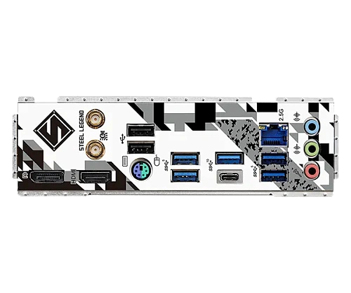 Матплата ASRock B760M Steel Legend WiFi,iB760,S1700,mATX,4DDR-5,1xPCI-Ex16,4SATA,3xM.2,HDMI,DP,15USB
