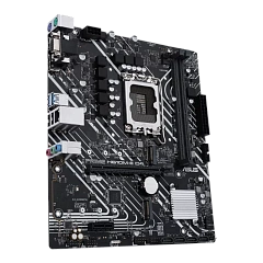 Матплата Asus Prime H610M-E D4-CSM, iH610, S1700, mATX, 2DDR-4, 1xPCI-Ex16,4SATA,2xM.2,HDMI,DP,10USB