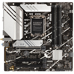 Матплата Asus TUF G B760M-Plus WiFi D4,iB760,S1700,mATX,4DDR-4,2xPCI-Ex16, 4SATA,2xM.2,HDMI,DP,17USB