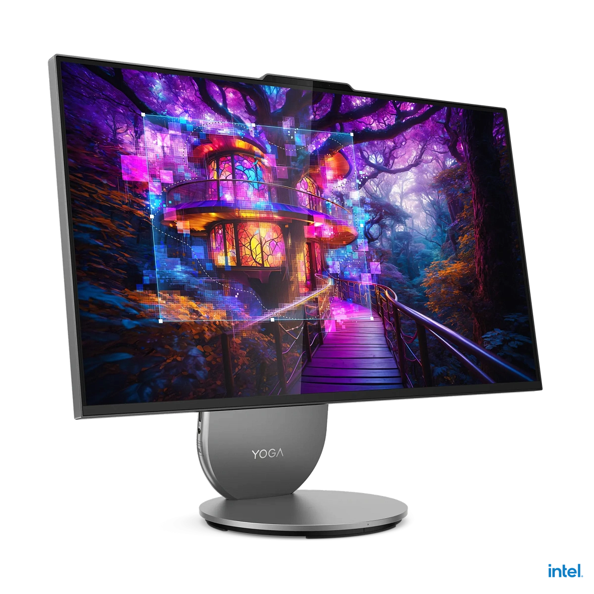Моноблок Lenovo Yoga AIO 27IAH10, 27"QHD, Core Ultra 9 285H/32GB/1TB/GF RTX4050 6GB/W11SL