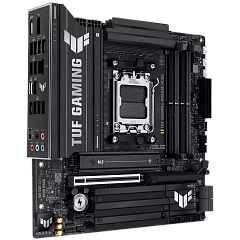 ASUS Main Board Desktop AMD Socket AM5 AMD B850 Chipset 4 x DIMM slots, max. 256GB, DDR5 1 x DisplayPort1 x HDMI port 1 x Wi-Fi module 3 x M.2 slots 4 x SATA m-ATX