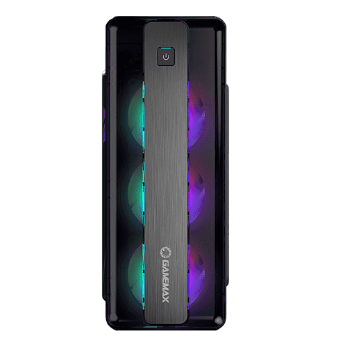 Корпус GameMax MoonLight FRGB(MFG.G511), Midi Tower, ATX, Black, 2x3.5"/2x2.5", 2xUSB2.0, USB3.0