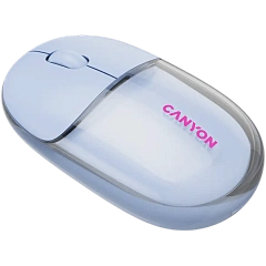 CANYON mouse OnClick 24 BT/ Wireless Transparent/Blue