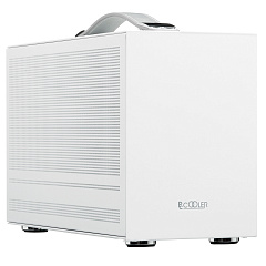 Корпус PCCooler I100 PRO MESH WH ITX USB3.0 1x3.5", 1x2.5" Поддержка SFX Блока питания, Поддержка Видеокарты до 300мм, White