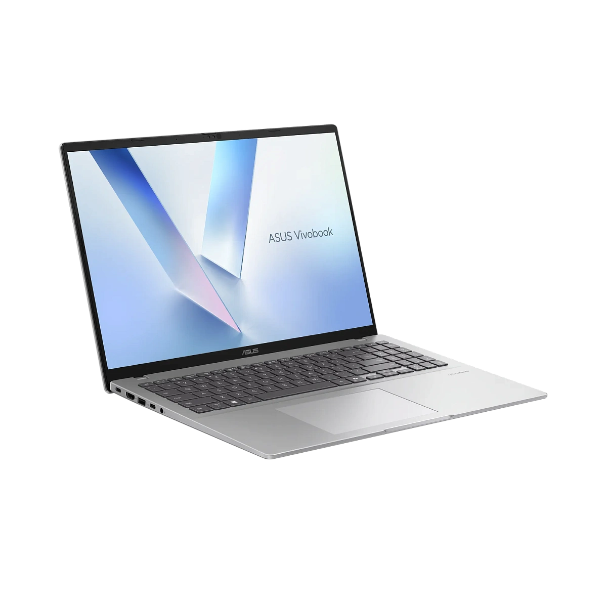 Ноутбук Asus 90NB15F2-M005M0 Vivobook 16 M1607KA-MB063W 16" WUXGA(1920x1200) IPS/AMD Ryzen AI 5 340 up to 4,8GHz (6C)/16GB/512GB/AMDRadeonGraphics/Wi-Fi 6/BT5.3/IR+FHD Camera/BKLT/Windows 11 Home/1Y/Cool Silver