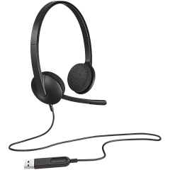 Гарнитура Logitech H340 (USB, кабель 1.8м) (M/N: A-00044)