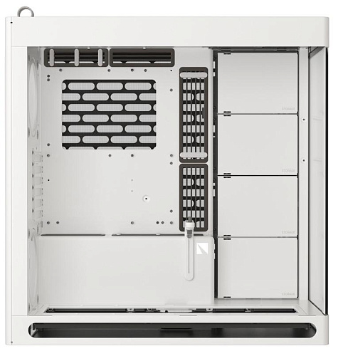 Корпус HAVN HS 420, Midi Tower, E-ATX, ATX, m-ITX, m-ATX, White, 4x3.5"/8x2.5", 2xUSB3.2, USB-C