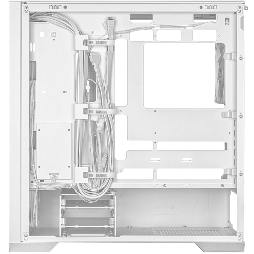 Корпус ASUS TUF GAMING GT302 TG ARGB WHITE EATX/ATX/mATX/mITX 90DC00I3-B19000