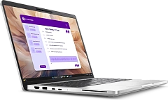 Ноутбук Dell/Pro 14 Plus PB14250/Core Ultra 5/236V/2,1 GHz/16 Gb/M.2 PCIe SSD/512 Gb/No ODD/Graphics/Arc/14 ''/1920x1200/Windows 11/Pro/64/FgrPr