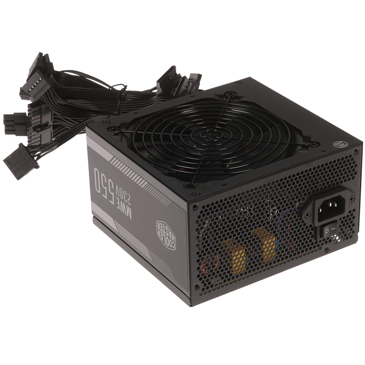 Блок питания CoolerMaster MWE 550 White 230V - V2 550W Non Modular, Active PFC, вент. 12см, 80 PLUS Standard 230V EU Certified, MPE-5501-ACABW-EU
