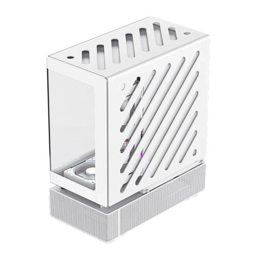 Корпус GameMax N80 WH, Midi Tower, ATX, White, 2x3.5"/2x2.5", 2xUSB3.0, USB-C, RGB