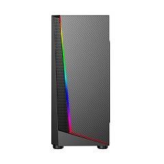 Корпус X-Game Megatron, Midi Tower, ATX, Black, 2x3.5"/2x2.5", 2xUSB, USB3.0, RGB