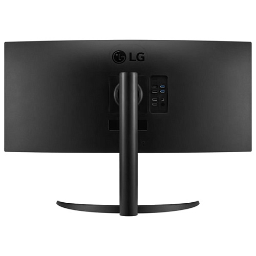 Монитор жидкокристаллический LG 34WR55QK-B.ARUZ 34'' 21:9 3440x1440(UWQHD) VA, Curved, nonGLARE, nonTOUCH, 100 Hz, 300 cd/m2, 5ms, HDMI, DP, USB-C,USB-A. Black