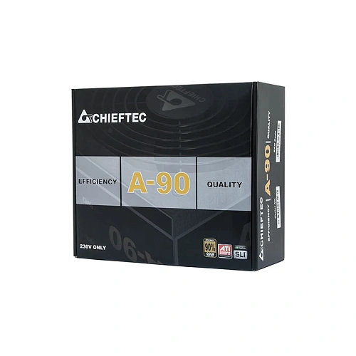 БП ATX 550W Chieftec A-90 GDP-550C, 14sm fan, 20+4/24+4/24+8, 6SATA, 3molex, 2x6+2p PCI