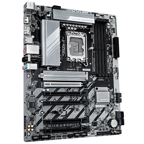 Матплата Gigabyte B860 DS3H WiFi6E, iB860, S1851, ATX, 4DDR-5, 1xPCI-Ex16, 2xM.2, HDMI, DP, 13USB