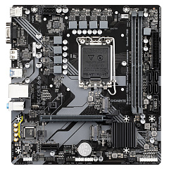 Матплата Gigabyte B760M H DDR4, iB670, S1700, mATX ,2DDR-4, 1xPCI-Ex16, 4SATA, 2xM.2, HDMI,VGA,12USB