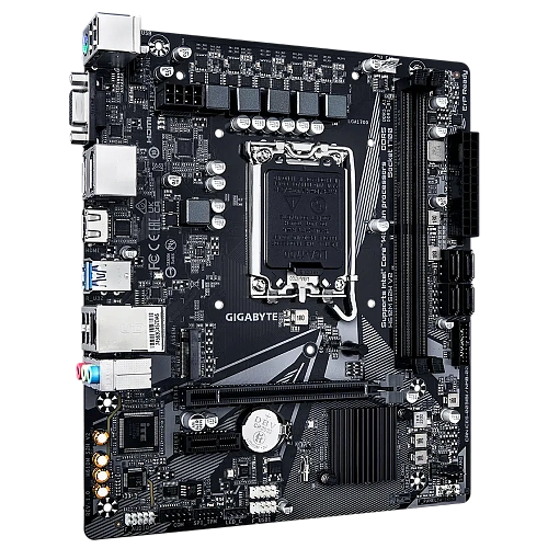 Матплата Gigabyte H610M S2H V2, iH610, S1700, mATX, 2DDR-5, PCI-Ex16, 4SATA,1xM.2,HDMI,2DP,VGA,12USB