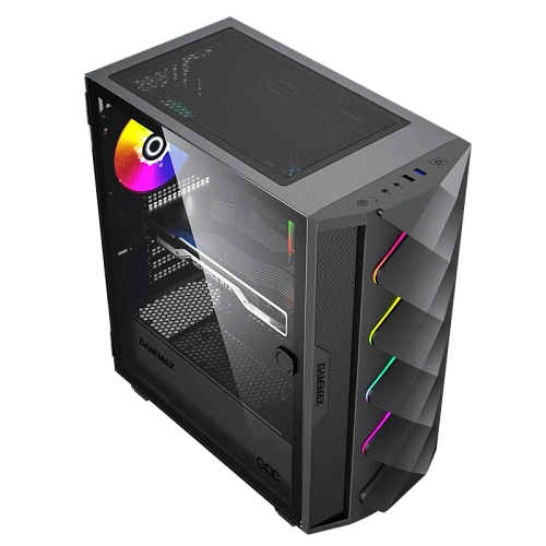 Корпус ПК без БП GameMax Diamond COC Black