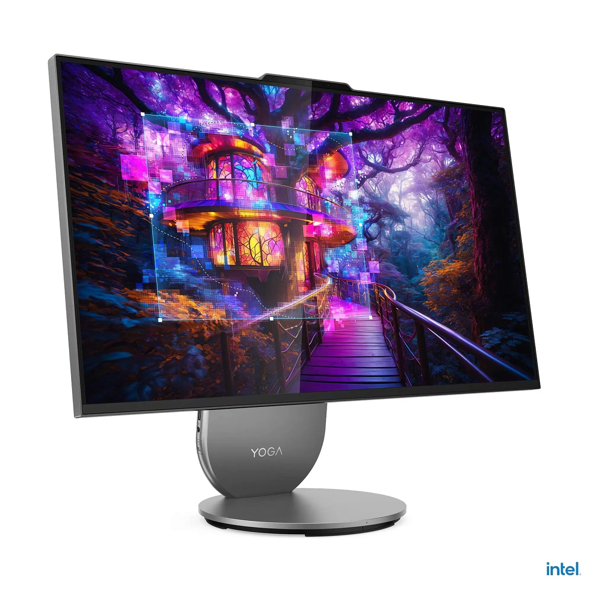 Моноблок Lenovo Yoga AIO 27IAH10, 27"QHD, Core Ultra 7 255H/16GB/1TB/Arc Graphics 140T/W11SL