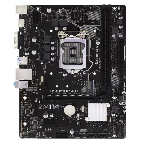 BIOSTAR MB H470 Socket 1200 2 x DDR4 4 x SATA III 1x M.2 1 x HDMI Port 1 x VGA Port Micro ATX