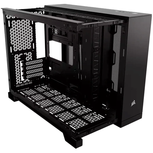 Case Corsair 2500D AIRFLOW, Tempered Glass,Micro-ATX, Black