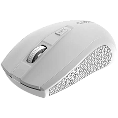 CANYON MW-7, 2.4Ghz wireless mouse, 6 buttons, DPI 800/1200/1600, with 1 AA battery ,size 110*60*37mm,58g,white