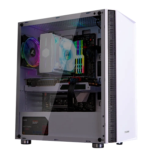 Корпус Zalman R2, Midi Tower, E-ATX, White, 2x3.5"/2x2.5", 2xUSB, USB3.0, RGB