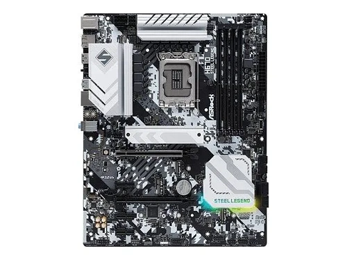 Матплата ASRock H670 Steel Legend, iH670, S1700, ATX, 4DDR-4, 2xPCI-Ex16, 4SATA, 3xM.2,HDMI,DP,15USB