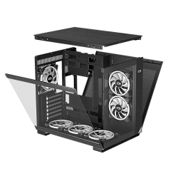 Корпус PCCooler C3T500 BK ATX/MATX/ITX USB3.1 Gen 2 Type-C, USB3.0, USB2.0 Black