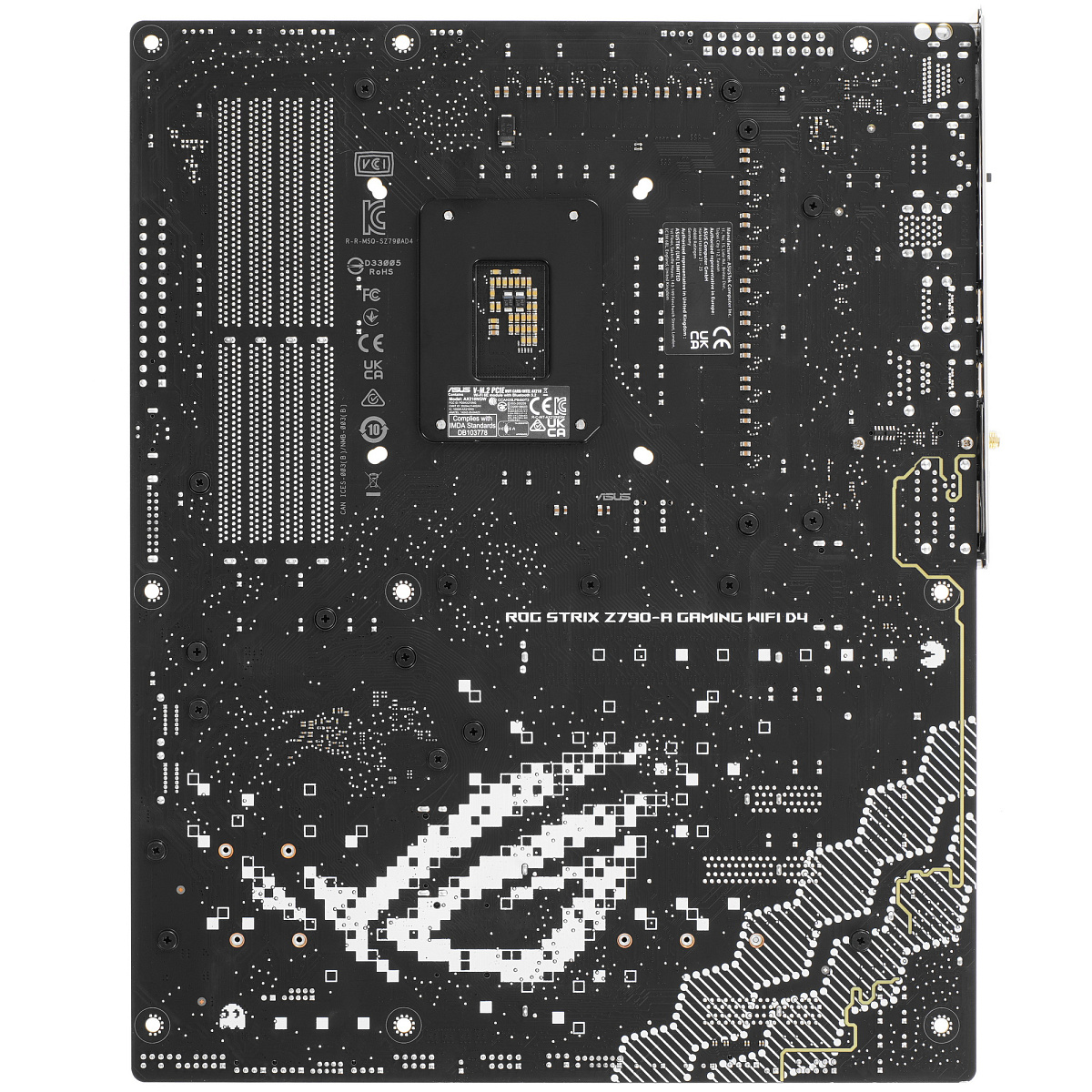 Материнская плата ASUS ROG STRIX Z790-A GAMING WIFI D4, LGA1700 4xDDR4 6xSATA3 RAID 4xM.2 HDMI DP ATX