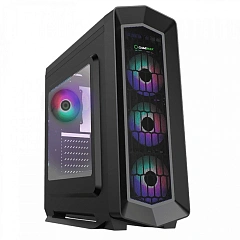 Корпус GameMax Asgard(MFG.G516-FRGB), Midi Tower, ATX, Black, 2x3.5"/2x2.5", 2xUSB2.0, USB3.0